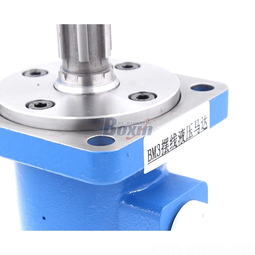 China BM3 Cycloid Hydraulic Motor 100 cc/r 50 Lpm Factory detail image